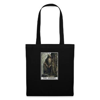 Cartes de tarot Carte de tarot L’Ermite L’Ermite - Sac en tissu - noir - Devant