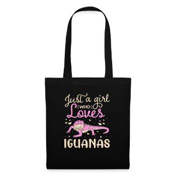 Iguanian Reptile Lover Herpetologist - Tote Bag - black - Front