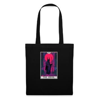 Tarot Cards Tarot Card The Devil The Devil - Tote Bag - black - Front