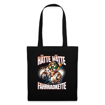 Funny Cyclist - Could Have Had Bicycle Chain - Tote Bag - black - Front