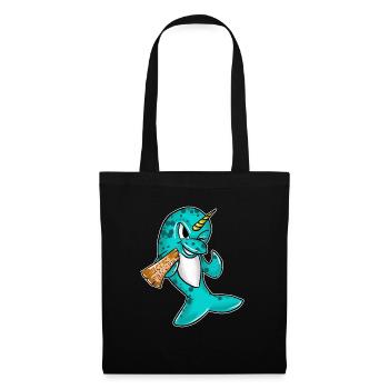 Pas une licorne Drôle Narval Créature des profondeurs Cool - Sac en tissu - noir - Devant