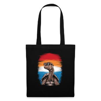 Tortoise Coolest Pet On Earth Retro Sunglasses - Tote Bag - black - Front