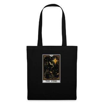 Tarot Cards Tarot Card The Star The Star - Tote Bag - black - Front