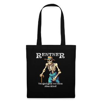 PENSIONERS Pleasure before saying goodbye - Tote Bag - black - Front