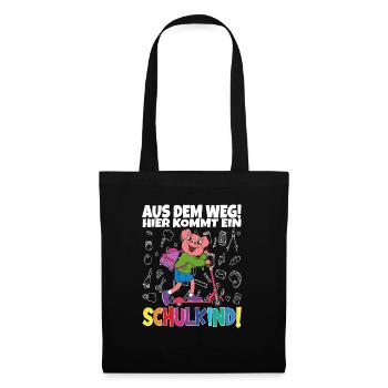 School Child 2024 School Enrollment Back to School - Tote Bag - black - Front