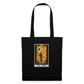 Tarot Cards Tarot Card The Star The Star - Tote Bag - black - Front