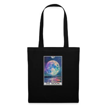 Tarot Cards Tarot Card The Moon The Moon - Tote Bag - black - Front
