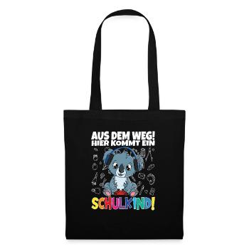 Écoliers 2024 Inscriptions scolaires Retour à l’école - Sac en tissu - noir - Devant
