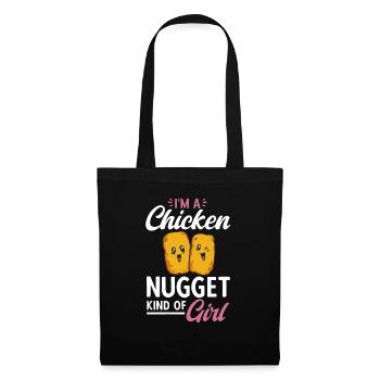 Chicken Nugget Lover Chicken Nuggets - Tote Bag - black - Front