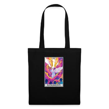 Tarot Cards Tarot Card 20 Judgment Court - Tote Bag - black - Front