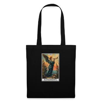 Tarot Cards Tarot Card 20 Judgment Court - Tote Bag - black - Front
