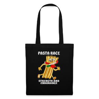PASTA RACE STRENGTH AND ENDURANCE - Tote Bag - black - Front
