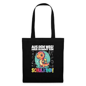 School Child 2024 School Enrollment Back to School - Tote Bag - black - Front