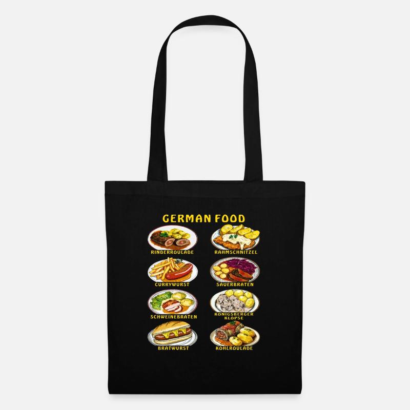GERMAN FOOD - Stoffbeutel - Schwarz