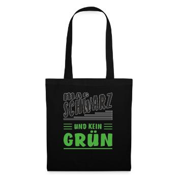 LIKES BLACK AND NOT GREEN - Tote Bag - black - Front
