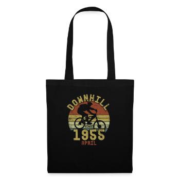 Birthday Downhill Bike Bike April 1955 - Tote Bag - black - Front
