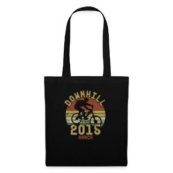 Birthday Downhill Bike Bike March 2015 - Tote Bag - black - Front