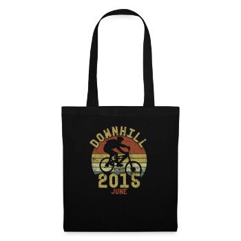 Birthday Downhill Bike Bike June 2015 - Tote Bag - black - Front