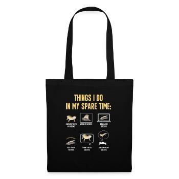 Leopard Gecko Reptile Pet Gecko - Tote Bag - black - Front