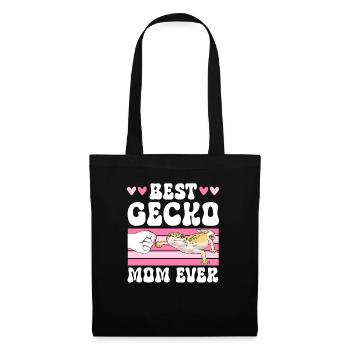 Leopard Gecko Reptile Pet Gecko - Tote Bag - black - Front