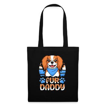 King Charles Cavalier Father Dog Dad For Daddy - Tote Bag - black - Front
