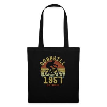 Birthday Downhill Bike Bike October 1957 - Tote Bag - black - Front
