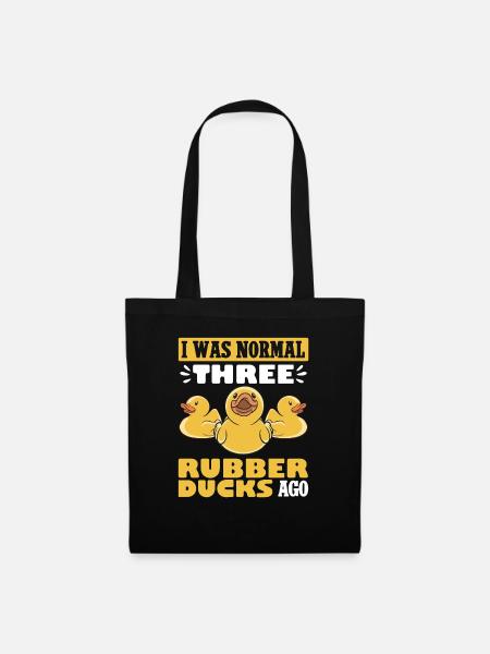 Rubber Duck Rubber Duck - Tote Bag - black