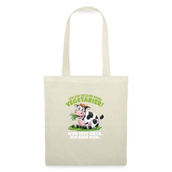 I'm Second Hand Vegetarian Cow Eats Grass I - Tote Bag - nature - Front