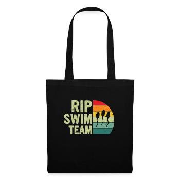 Rip Swim Team Drôle Vasectomie Récupération Cadeau - Sac en tissu - noir - Devant