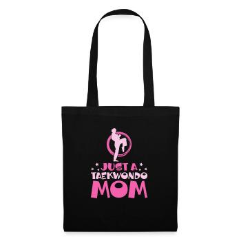 Taekwondo Mutter Juste une maman taekwondo - Sac en tissu - noir - Devant