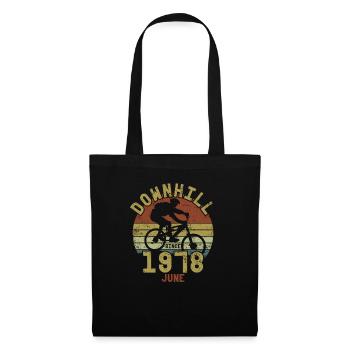 Anniversaire Vélo de descente Juin 1978 - Sac en tissu - noir - Devant