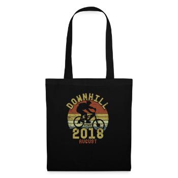 Birthday Downhill Bike Bike August 2018 - Tote Bag - black - Front