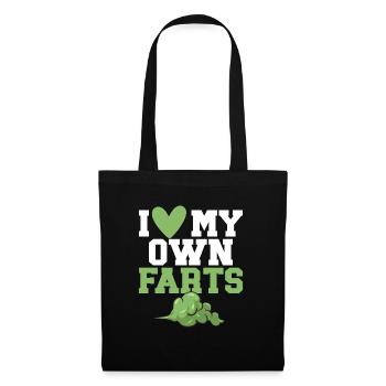 fart farting farting farting - Tote Bag - black - Front