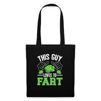 fart farting farting farting - Tote Bag - black - Front
