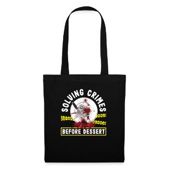 Murder Mystery Dinner, Murder Mystery Dinner - Tote Bag - black - Front