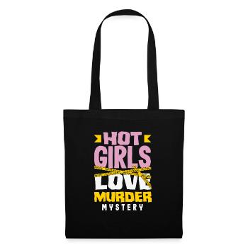 Murder Mystery Dinner, Murder Mystery Dinner - Tote Bag - black - Front