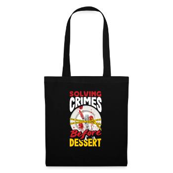 Murder Mystery Dinner, Murder Mystery Dinner - Tote Bag - black - Front