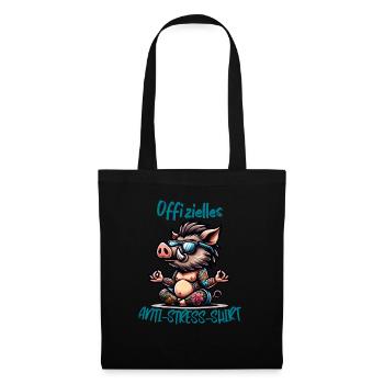 Meditate & Yoga Official Anti Stress - Tote Bag - black - Front