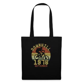 Anniversaire Vélo de descente Septembre 1978 - Sac en tissu - noir - Devant