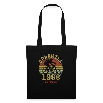 Birthday Downhill Bike Bike October 1988 - Tote Bag - black - Front