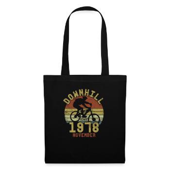 Anniversaire Vélo de descente Novembre 1978 - Sac en tissu - noir - Devant