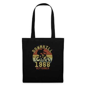 Birthday Downhill Bike Bike September 1988 - Tote Bag - black - Front