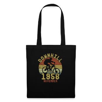 Birthday Downhill Bike Bike November 1958 - Tote Bag - black - Front