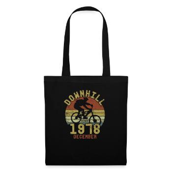 Anniversaire Vélo de descente Décembre 1978 - Sac en tissu - noir - Devant