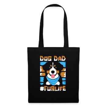 Bernese Mountain Dog Father Dog Dad For Life - Tote Bag - black - Front