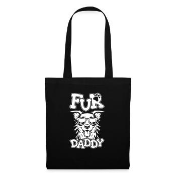 Border Collie Dog Dad For Daddy - Tote Bag - black - Front