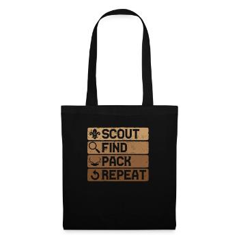 Chasse à l’échelle Chasse au chasseur d’écailles - Sac en tissu - noir - Devant