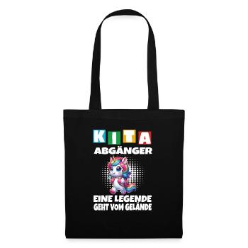 KITA Leavers School Child School Enrollment - Tote Bag - black - Front