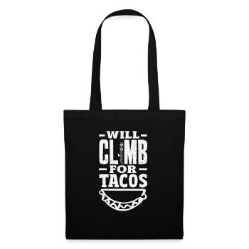Grimpeur de tour Technicien Ouvrier de tour - Sac en tissu - noir - Devant