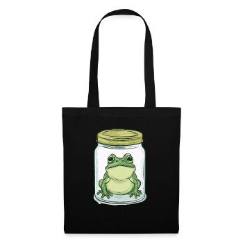 Frogs Catch Frog Hunter Frog Catcher - Tote Bag - black - Front